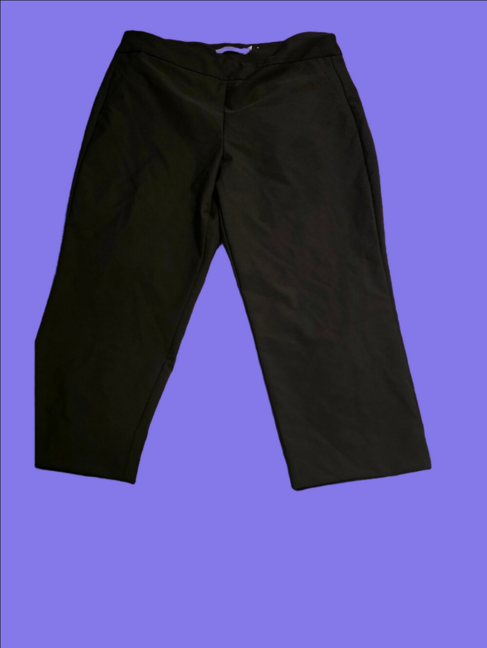 4/$25 Deal! ALFRED SUNG Black Capris – Pull-On